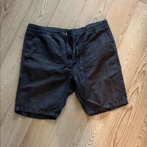 Men's Black Casual Shorts